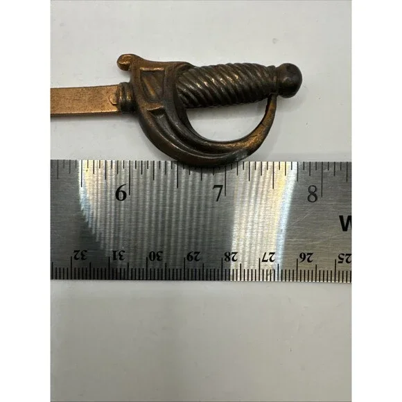 Vintage Miniature Copper  Sword And Letter Opener - Picture 5 of 5